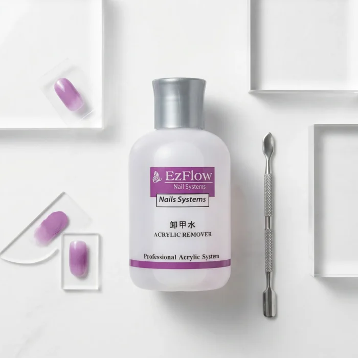 Ezflow acetone acrylic nail remover 150ml professional strength for salon use in Pakistan