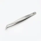 Nailistry professional lash extension tweezer type C 45 degree angled tip for classic lash work in Pakistan