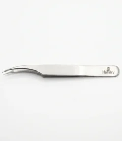 Nailistry professional lash extension tweezer type B curved banana volume for fan making in Pakistan