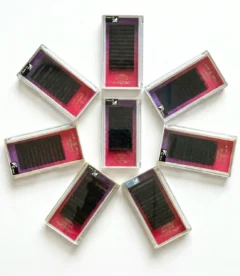Lash extension tray 0.20mm C curl mix set 9mm to 15mm for bold classic lash application in Pakistan