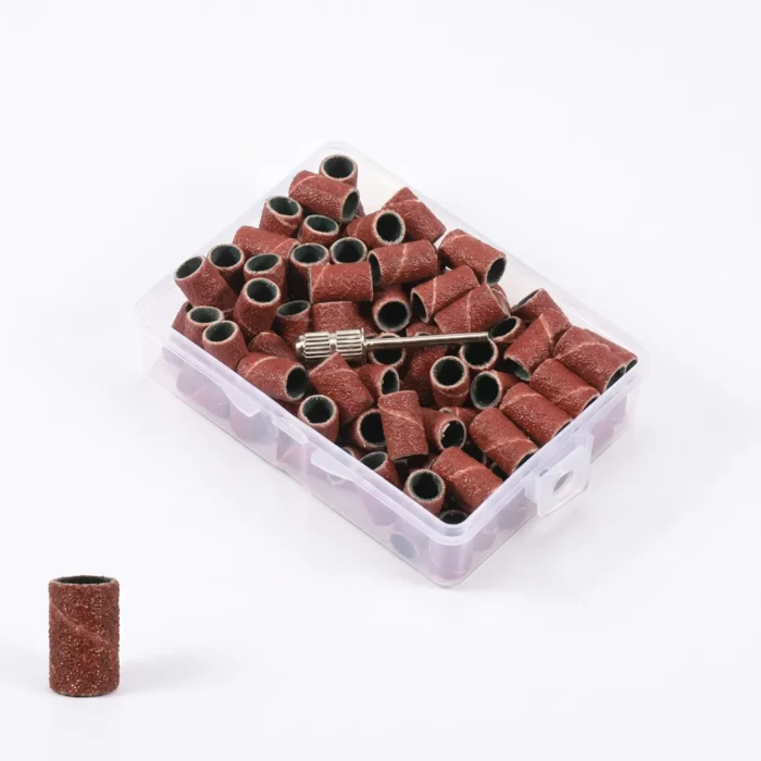 Meem'z sanding bands nail drill 180 grit for gel acrylic filing and shaping in Pakistan