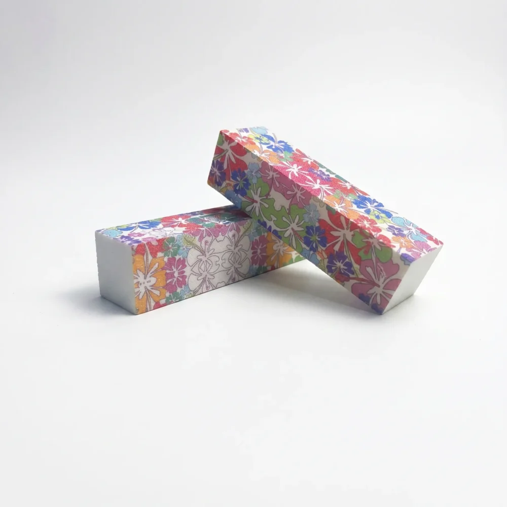 Printed Design Block Nail Buffer
