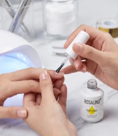 Rosalind no-wipe UV gel top coat 15ml high gloss clean cure for professional gel nails in Pakistan