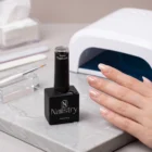 Nailistry super no-wipe UV gel top coat 18ml mirror gloss finish exclusively in Pakistan