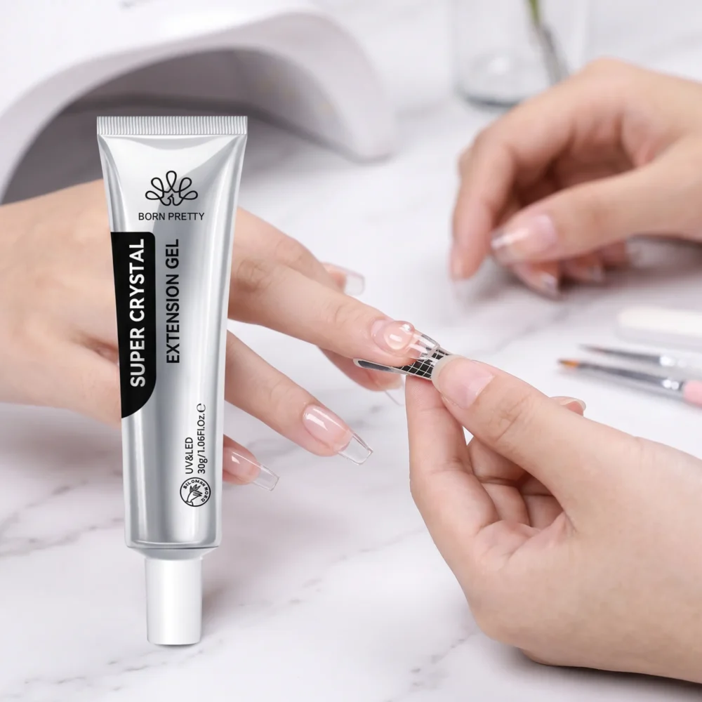 Born Pretty super crystal extension gel 30ml crystal clear for nail extensions in Pakistan Born Pretty super crystal extension gel 30ml crystal clear for nail extensions in Pakistan