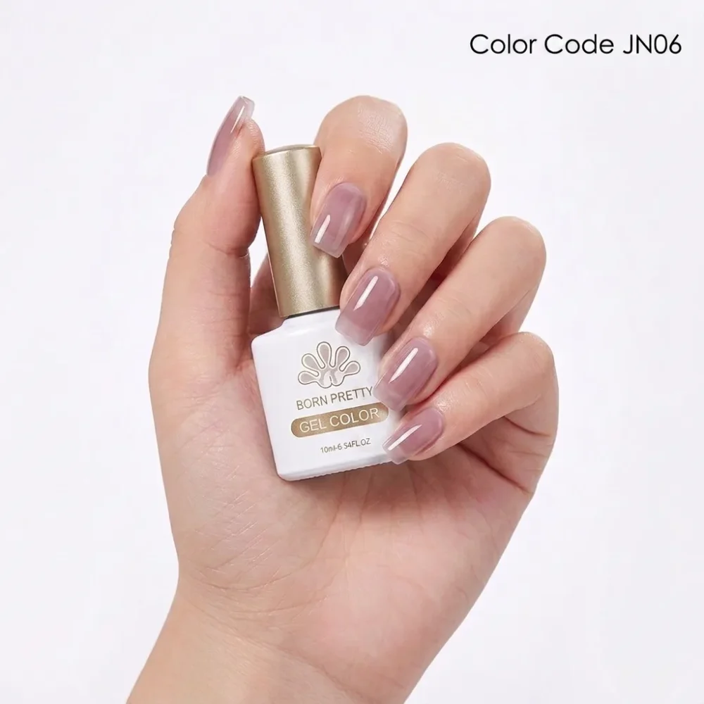 Born Pretty Transparent Jelly Gel Polish 10ml - JN06