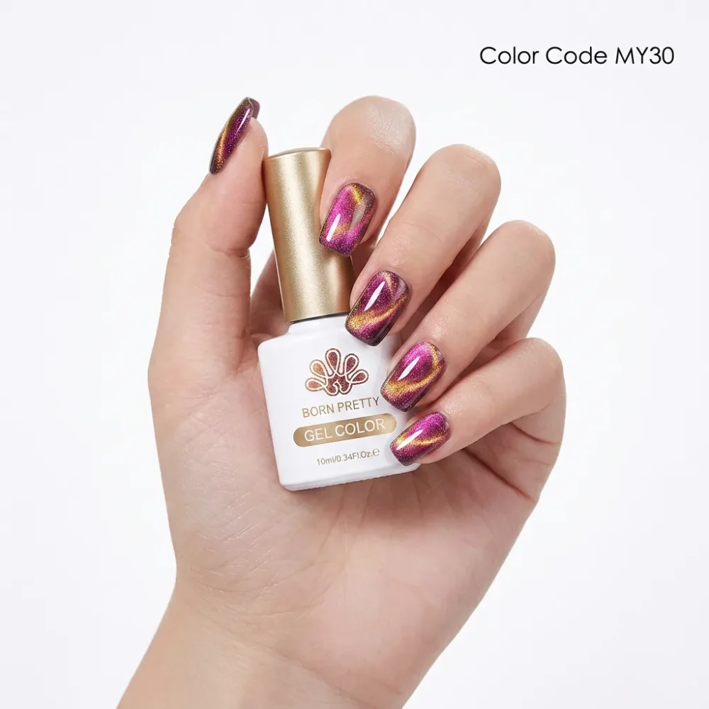Born Pretty Polaris 9D Cat Eye Magnetic Gel Polish 10ml - MY30
