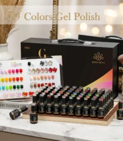 Born Pretty PRO Gel Polish Set 60+6pcs - 15ml with Colour Card
