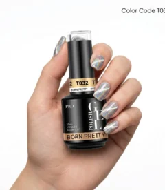 Born Pretty PRO 9D Rainbow Cat Eye Magnetic Gel Polish 15ml - T032