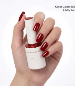 Venalisa TPO Free HEMA Free Jelly Gel Polish 10ml - 5083 Jelly Red