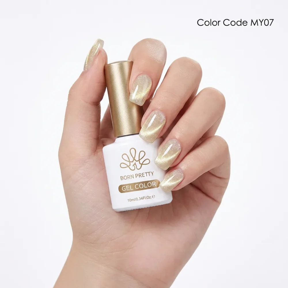 Born Pretty Light Flow Cat Eye Magnetic Gel Polish 10ml - MY07