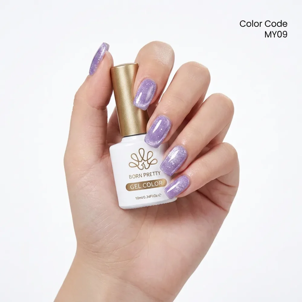 Born Pretty Light Flow Cat Eye Magnetic Gel Polish 10ml - MY09