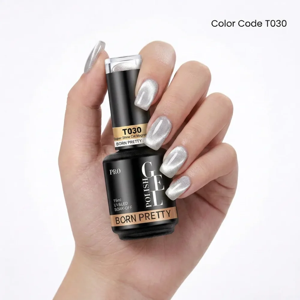 Born Pretty PRO Super Shine Cat Eye Magnetic Gel Polish 15ml - T030