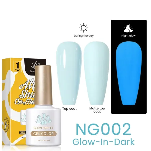 Born Pretty Glow in the Dark Gel Polish 10ml - NG002