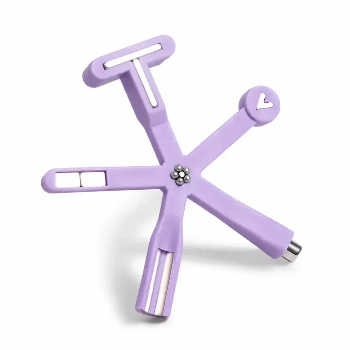Meemz Starfish Cat Eye Magnet - Purple Meemz Starfish Cat Eye Magnet - Purple