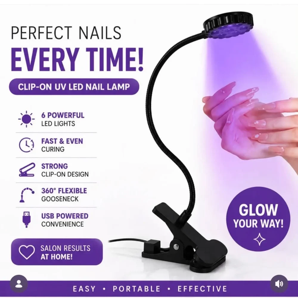 flexible uv nail lamp 5w portable