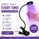 flexible uv nail lamp 5w portable