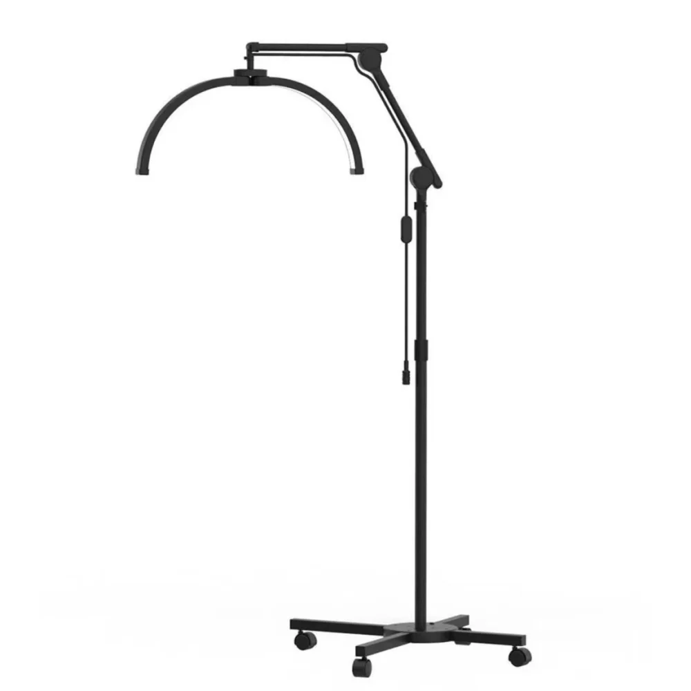 Meem'z Rolling Stand Halo Work Lamp - Black