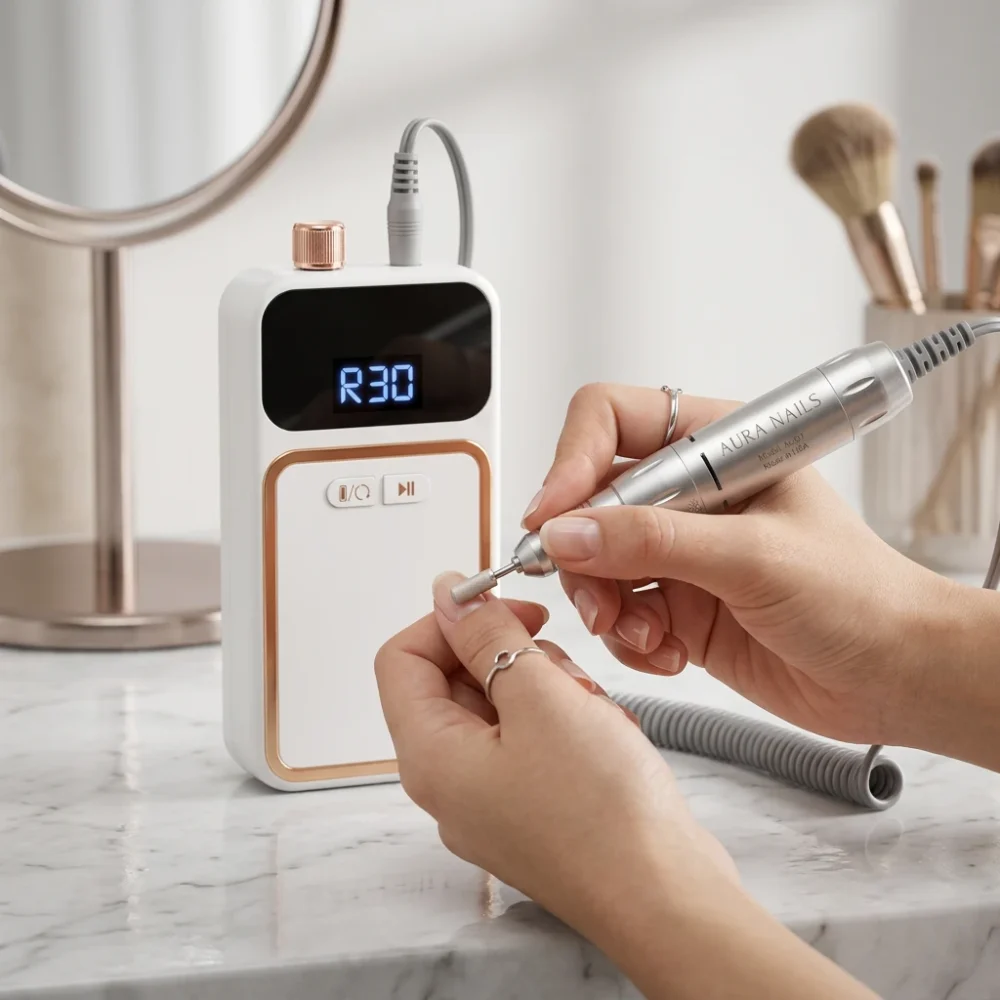 Nail drill machine 3 lifestyle