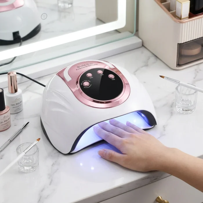 UV Nail Lamp lifestyle UV Nail Lamp lifestyle