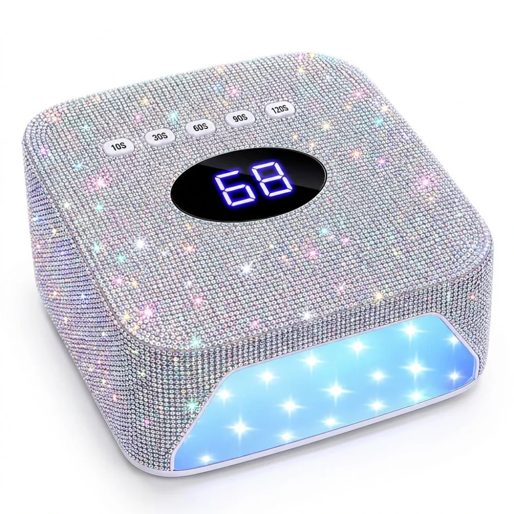 Meem'z Rechargeable Bling UV Nail Lamp - 30 LED 86W