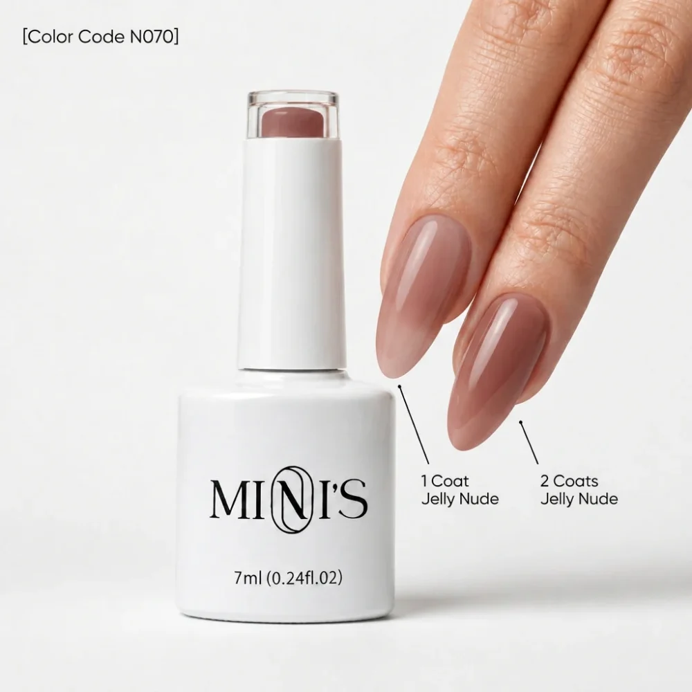 Nailistry Mini's Jelly Gel Polish 7ml - N070