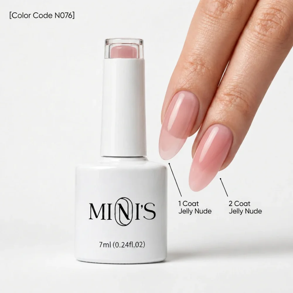 Nailistry Mini's Jelly Gel Polish 7ml - N076