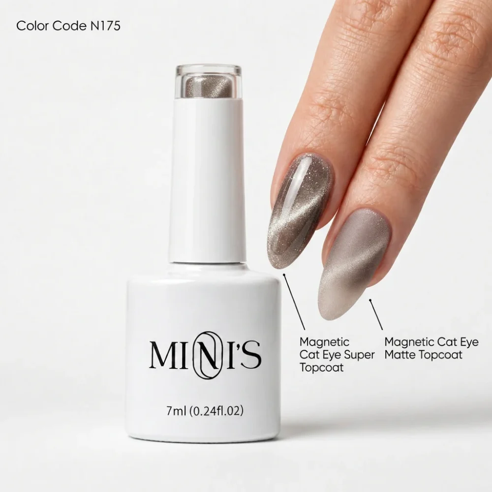 Nailistry Mini's Cat Eye Magnetic UV Gel Polish 7ml - N175