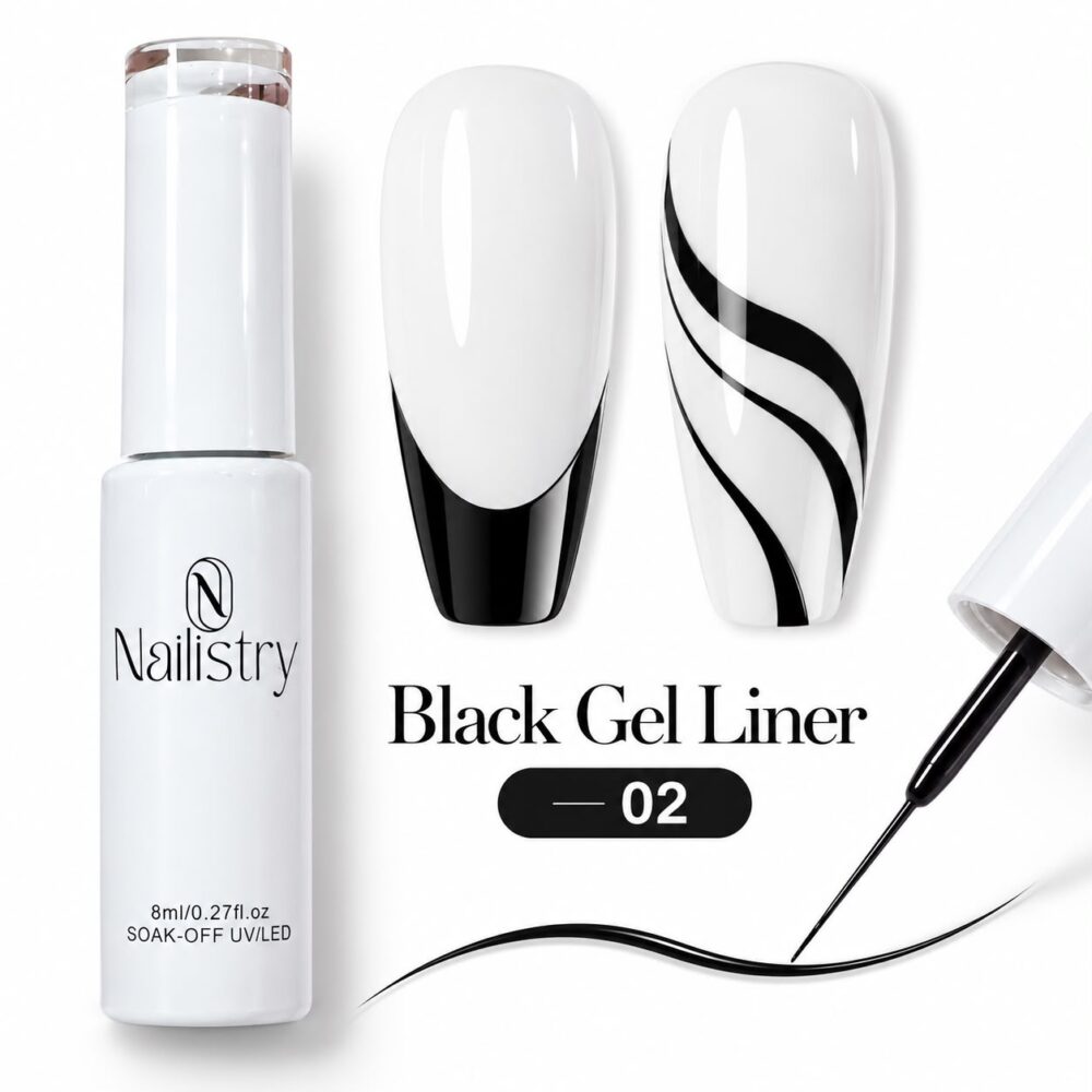 Nailistry Gel Liner - Black