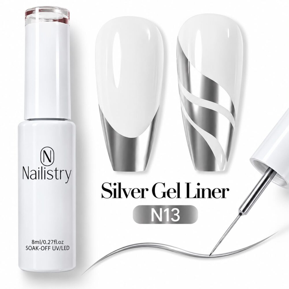 Nailistry Gel Liner - Silver