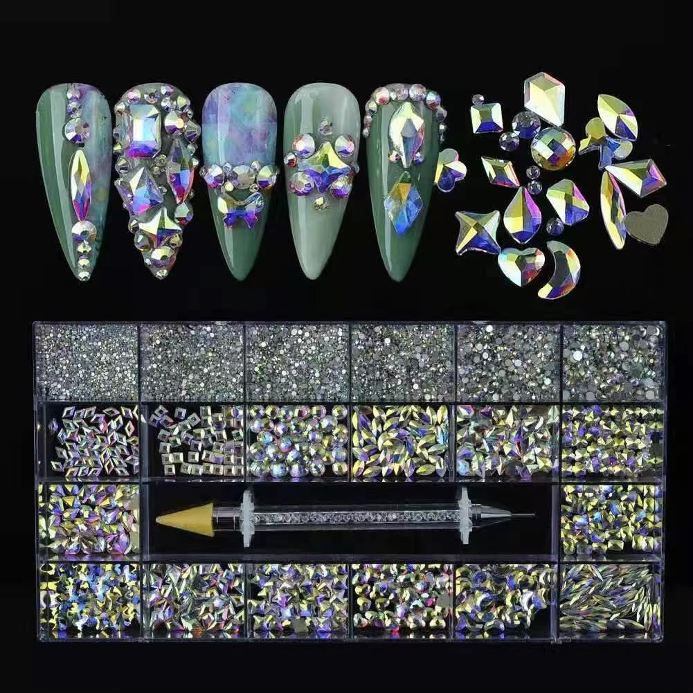 Swarovski Crystal stones for nail art - AB