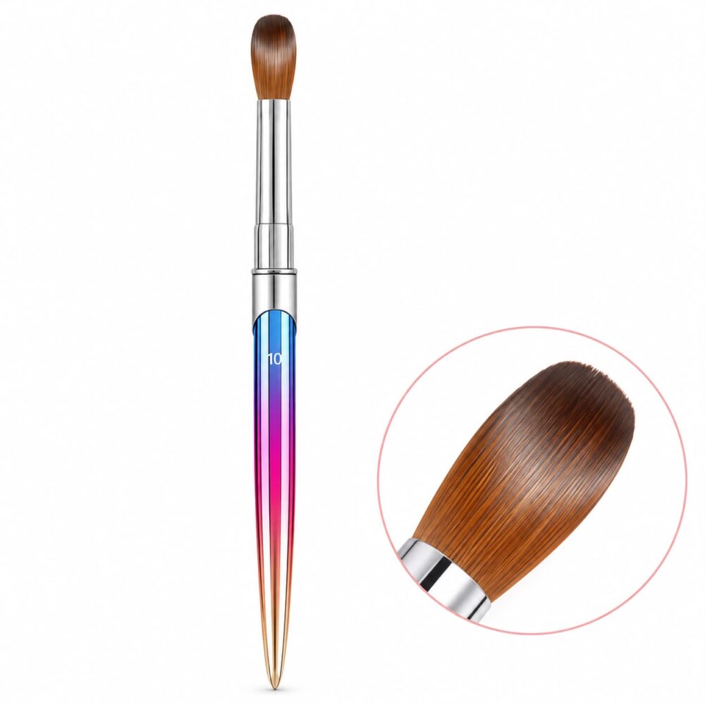 100% Kolinsky Brush No 10