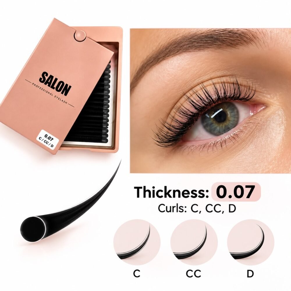 Salon Lash tray – Mix tray 0.07