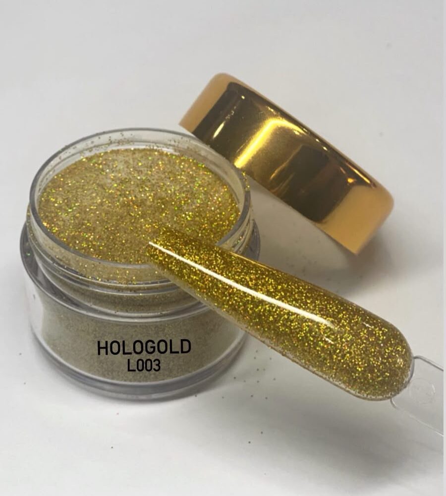 ACRYLIC POWDER HOLOGOLD L003