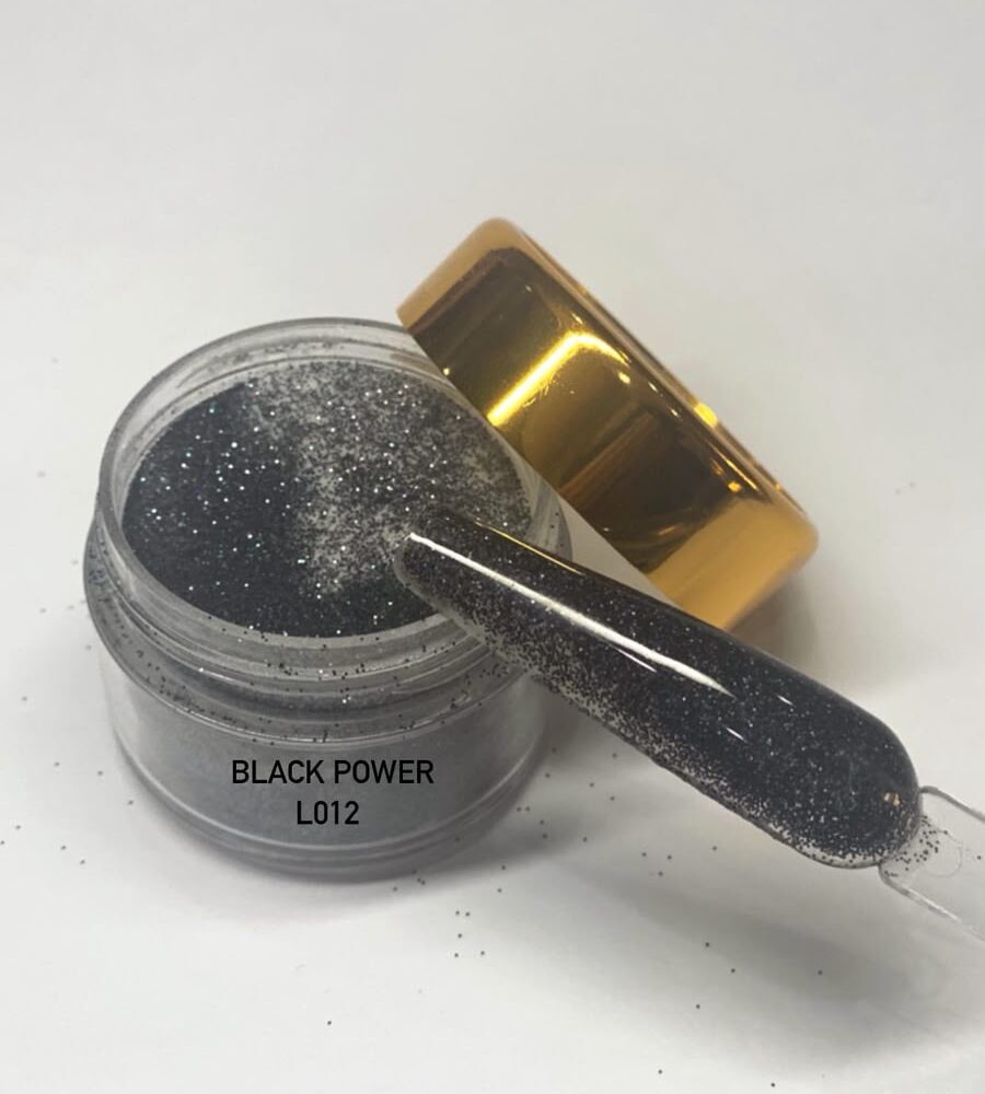 ACRYLIC POWDER BLACK POWER L012