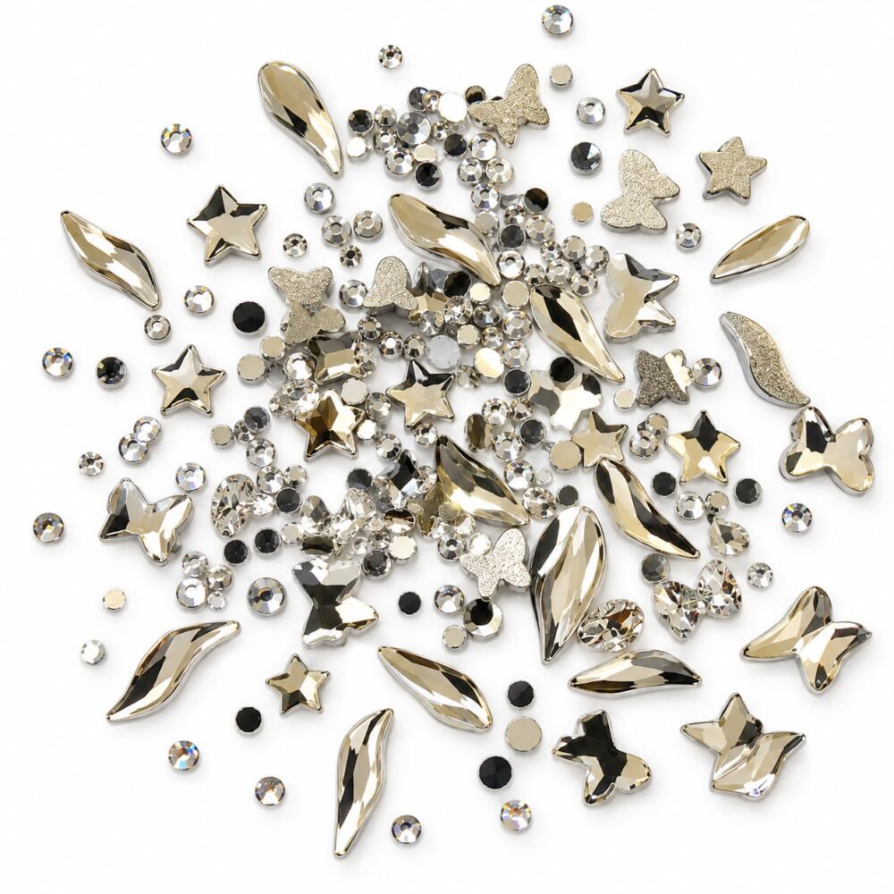 Swarovski Crystal stones Mini Pack - Silver
