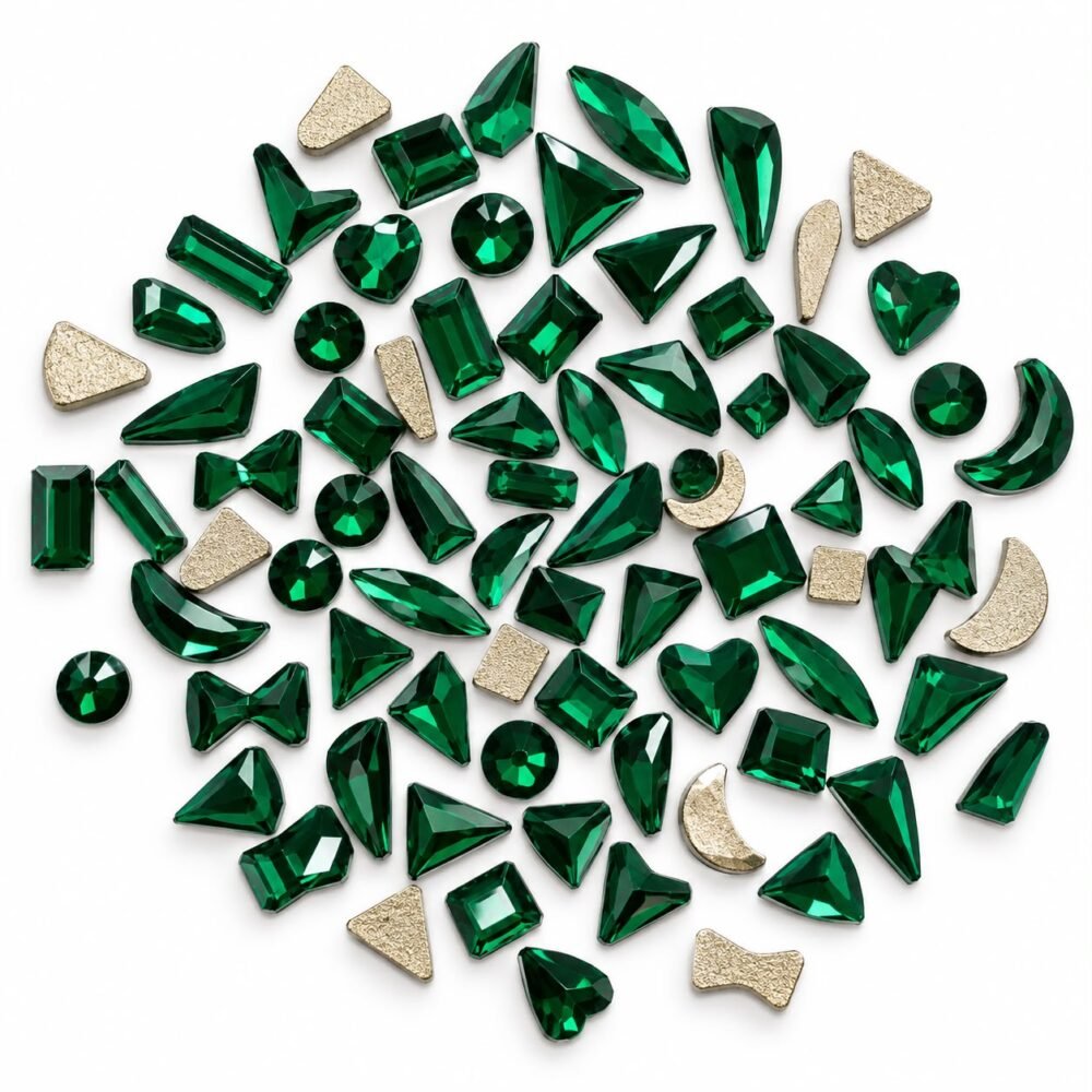Swarovski Crystal stones Mini Pack - Green