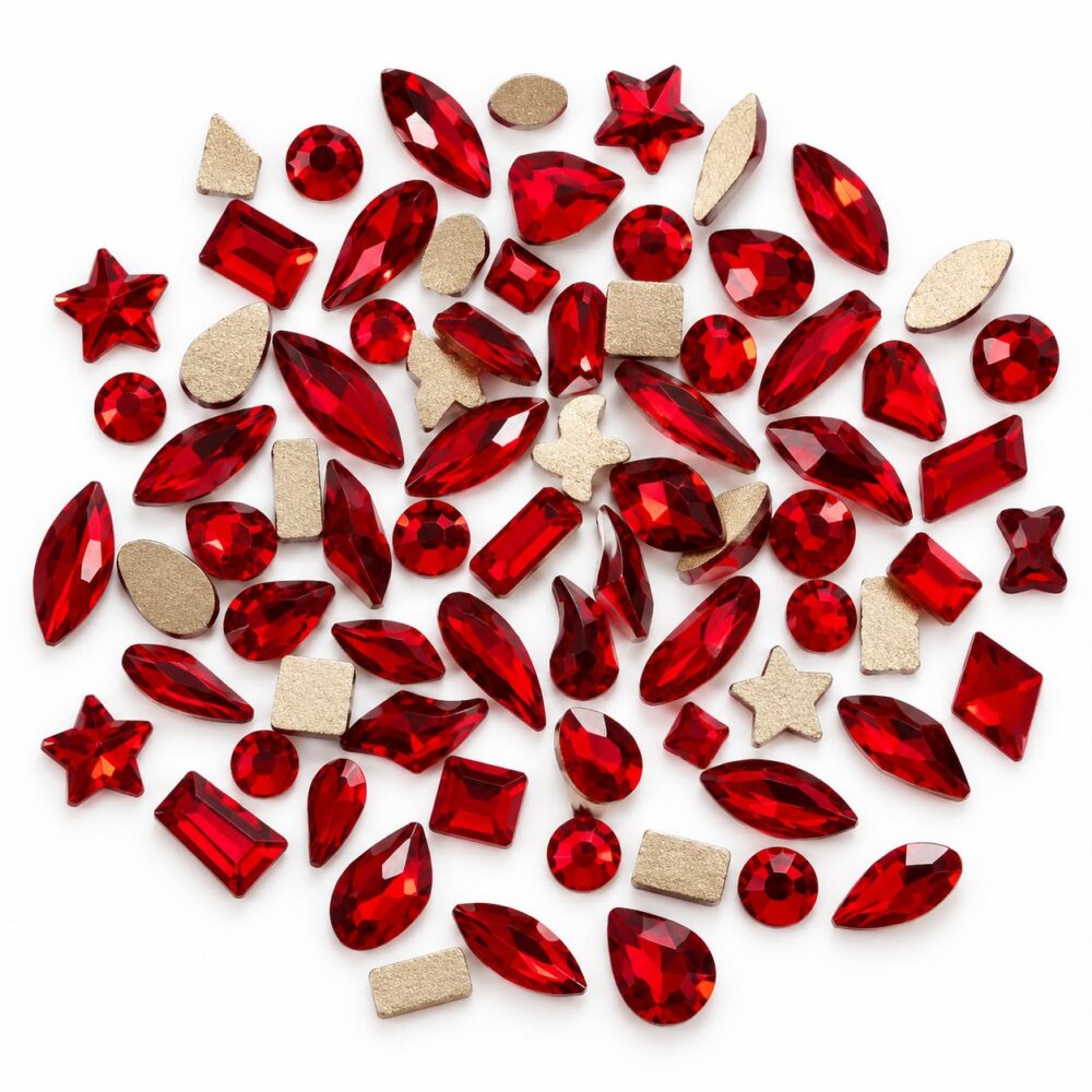 Swarovski Crystal stones Mini Pack - Red