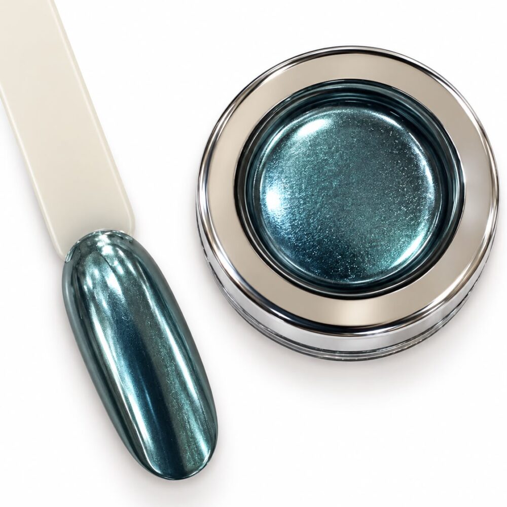 Metallic Teal Chrome