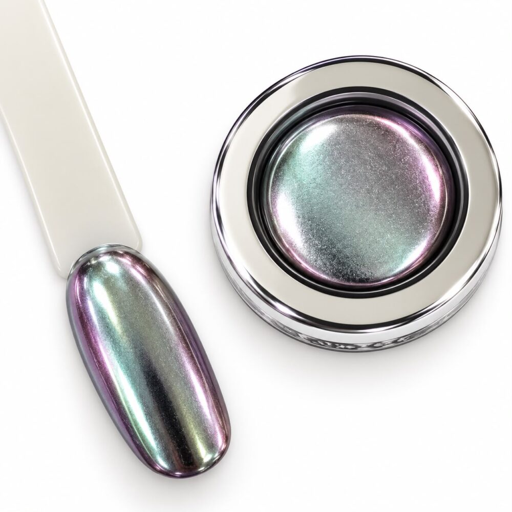 Aqua Pearl Chrome -017