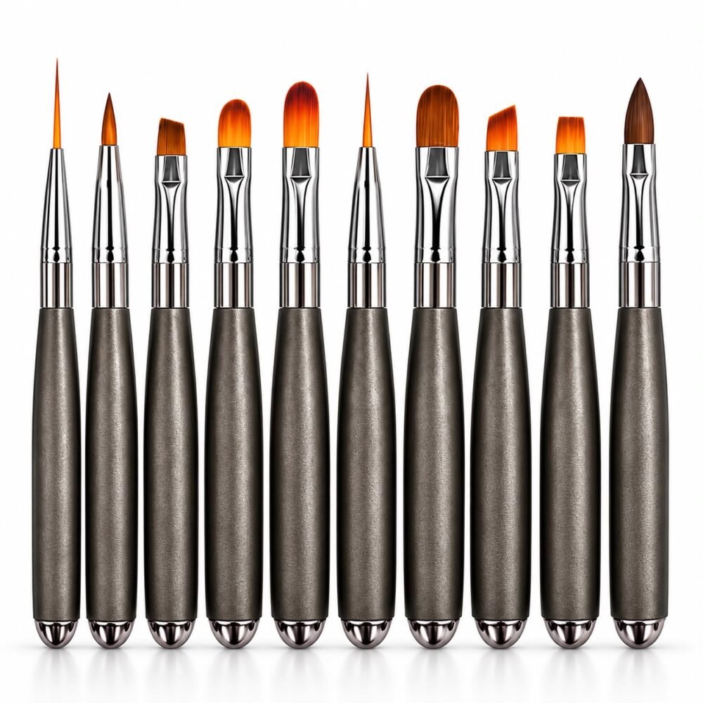Professional Nail Art Brush Set 10pcs