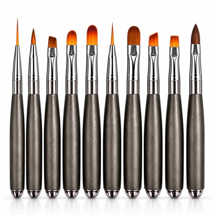 Professional Nail Art Brush Set 10pcs Professional Nail Art Brush Set 10pcs