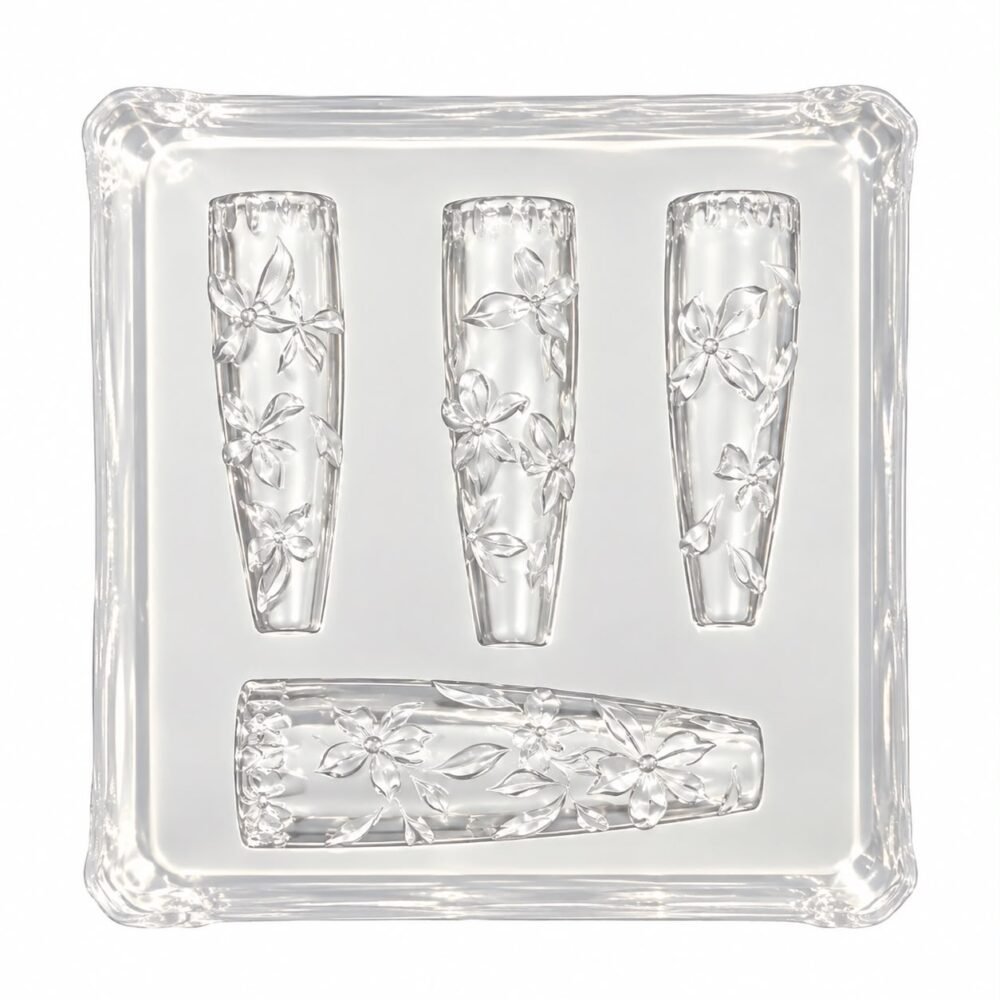 3d Flower Nail art mold 4.5cm x 4.5cm