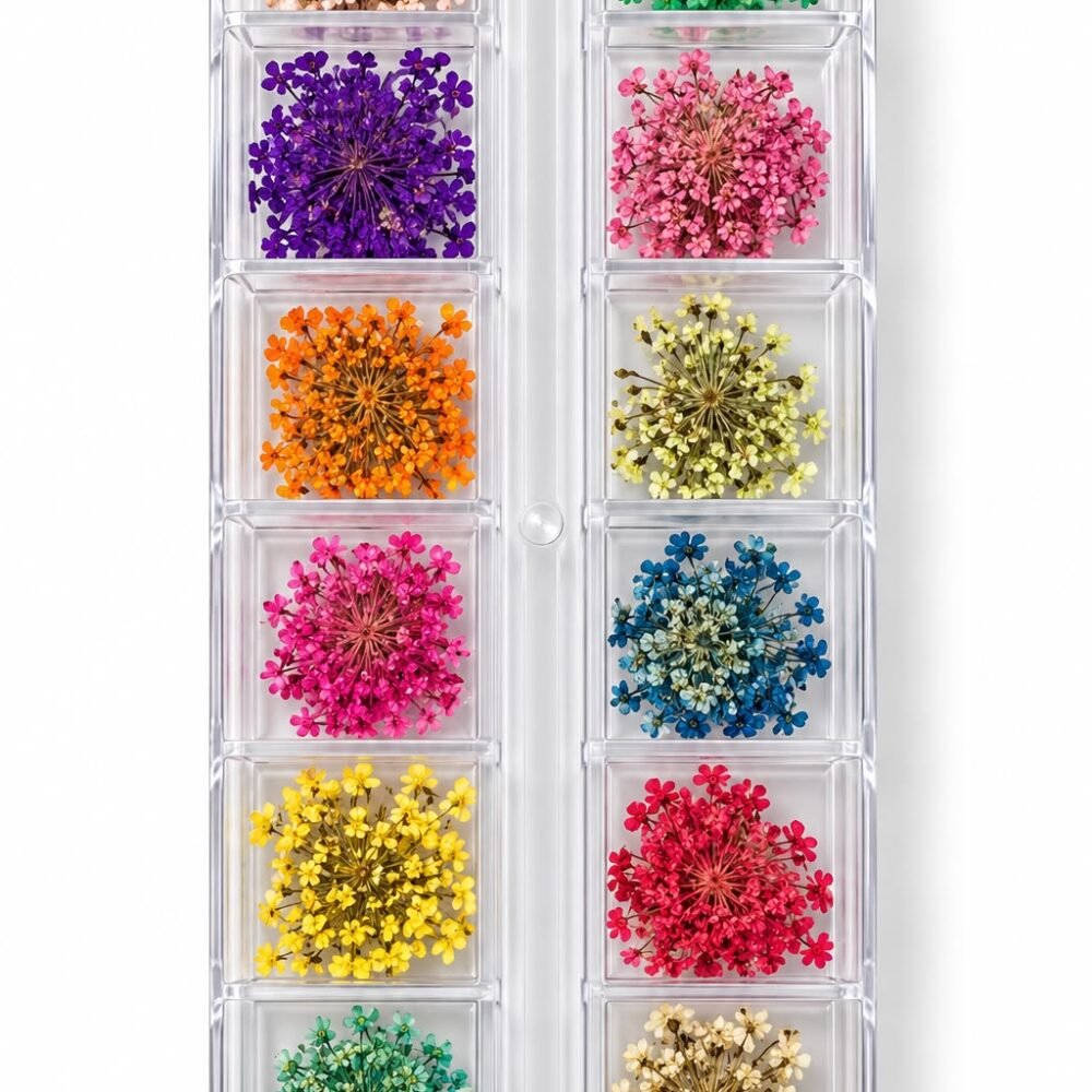 Real Dried Baby Breaty Flowers for Nail Art -1