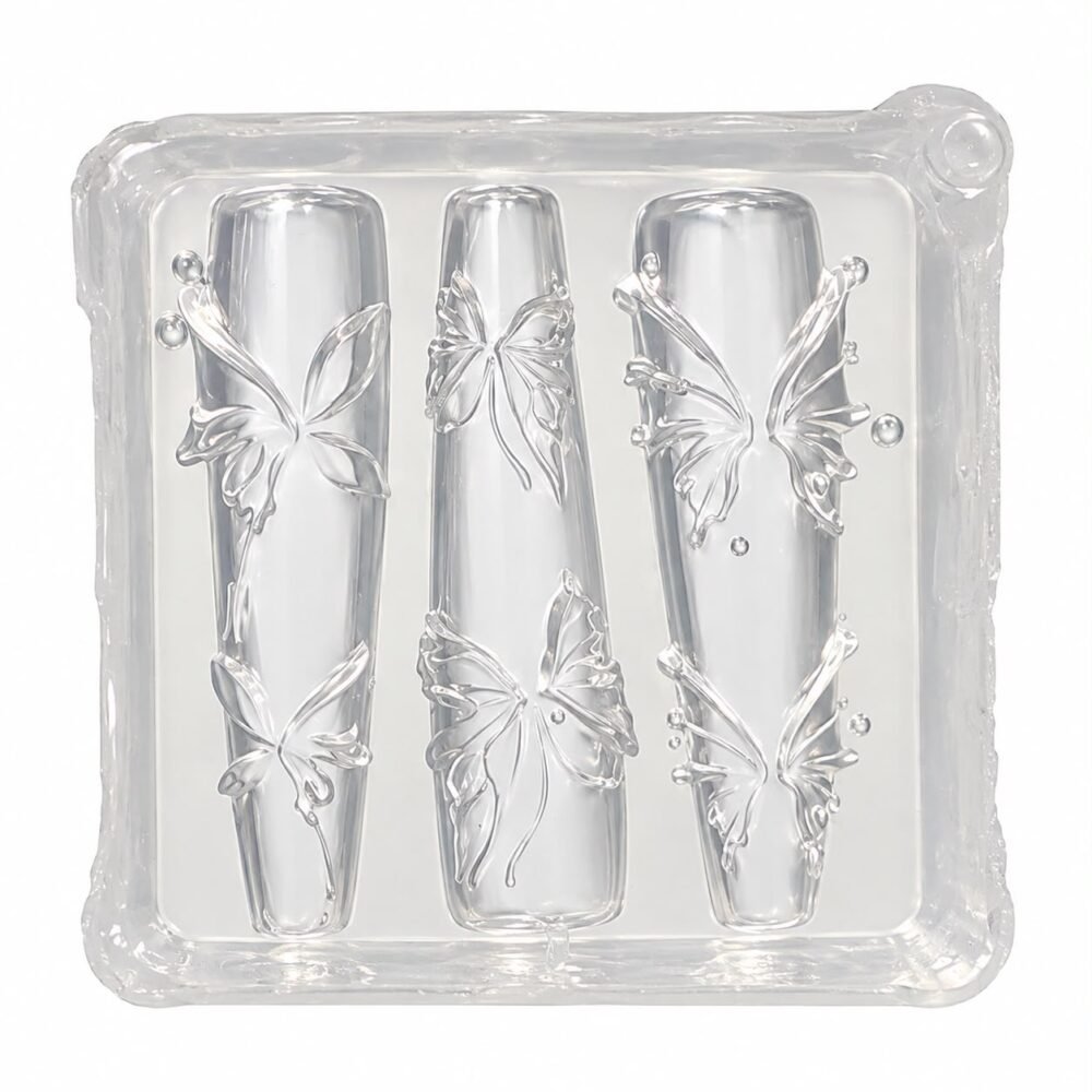 Butterfly 3d Nail art mold 3.5cm x 3.5cm