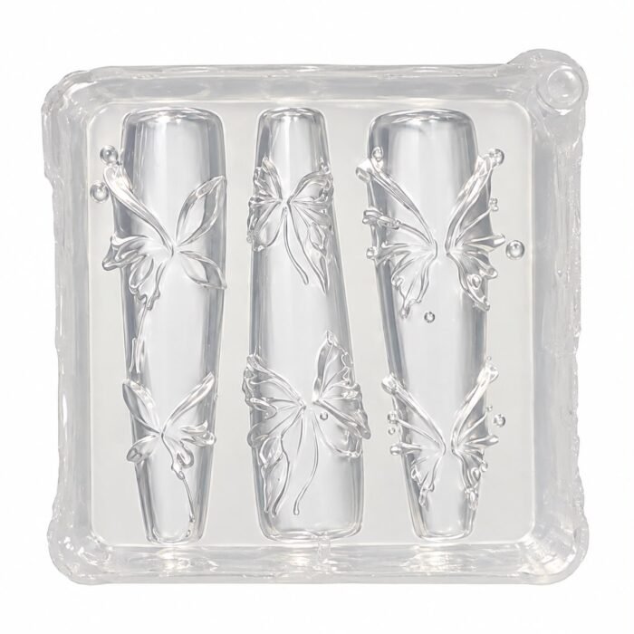 Butterfly 3d Nail art mold 3.5cm x 3.5cm