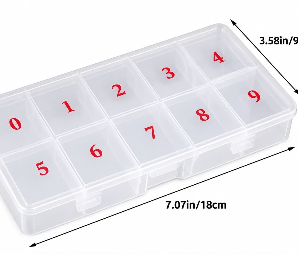 Nail Organizer Box