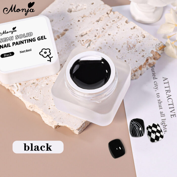 black monja gel black monja gel